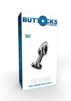 TOYTOY The Glider Vibro Anal Plug silber S 2,8 cm