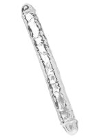 Clear Double Dong 13 Inch - 34.5 cm