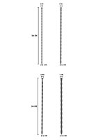 Hidden Desire Penis Dilator Set Small 4 pcs