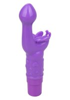 CalExotics Rechargeable Butterfly Kiss Purple