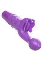 CalExotics Rechargeable Butterfly Kiss Purple