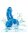 CalExotics Twisted Probe Blue 12 cm