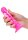 CalExotics Twisted Ribbed Probe Pink 14 cm