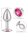 CalExotics Jewel Small Rose Plug 3,25 cm