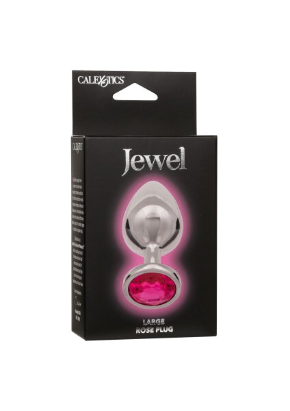 CalExotics Jewel Large Rose Plug 3,25 cm