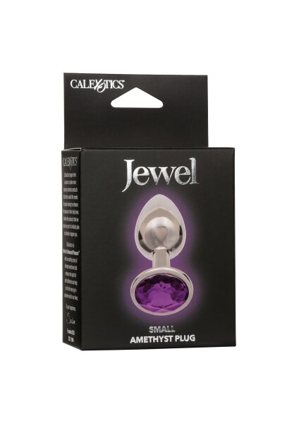 CalExotics Jewel Small Amethyst Plug 3,25 cm