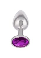 CalExotics Jewel Small Amethyst Plug 3,25 cm