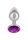 CalExotics Jewel Small Amethyst Plug 3,25 cm