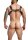 DNGEON Cross Chain Harness Black - OS