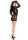 Leg Avenue Minikleid mit sexy langen Handschuhärmeln Onesize schwarz