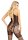 Leg Avenue mesh bodystocking with hearts one size black