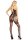 Leg Avenue mesh bodystocking with hearts one size black