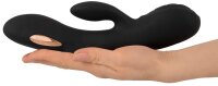 XOUXOU E-Stim stimulation current rabbit vibrator black