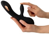 XOUXOU E-Stim stimulation current rabbit vibrator black