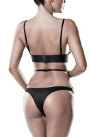 GREY VELVET 2-pcs set (Bralette, brazilian Slip) S - 3XL