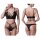GREY VELVET 2-pcs set (Bralette, brazilian Slip) S - 3XL
