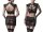 GREY VELVET 3-piece erotic set S - XL