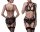 GREY VELVET Harness-Straps Set L/XL - XXL/3XL