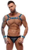 Mens Jock Set Black/Blue S