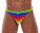 Mens Thong Rainbow S