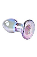 Playboy Jewels anal plug transparent 3.4 cm