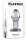 Playboy Jewels anal plug transparent 3.4 cm