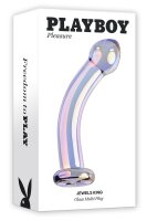 Playboy Juwels King Glasdildo transparent