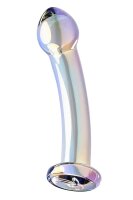 Playboy Jewels King transparent glass dildo