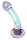 Playboy Jewels King transparent glass dildo