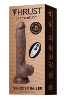 FemmeFun Vibrator Thruster Baller Braun