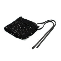 Lace Hood Shiny Diamonds