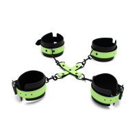 Glow In The Dark Cuffs Hogtie 3 Set