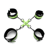 Glow In The Dark Cuffs Hogtie 3 Set