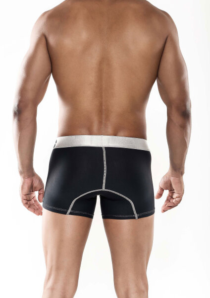 MaleBasics Microfiber Boxer Black S