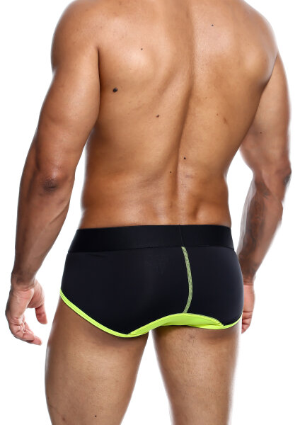 MaleBasics Neon Brief Yellow S