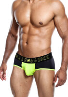 MaleBasics Neon Brief Yellow S - XL