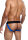 MaleBasics Neon Jock Blue S - XL