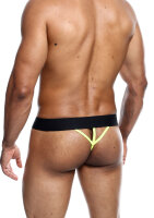 MaleBasics Neon Thong Yellow S - XL