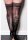 Kixies Lois hold-up stockings with center back seam black S