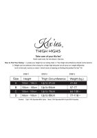 Kixies Lori hold-up stockings plaid gray S