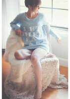 Kixies Sammy hold-up net stockings white S