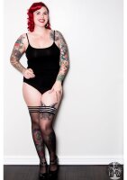 Kixies Taylor hold-up stockings transparent black S