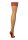Kixies Whitney hold-up stockings with red center back seam skin-colored S