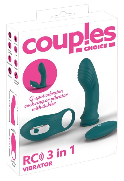 Couples Choice RC  3 in1 Vibrator