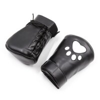 Kinky Puppy Bear PU Gloves