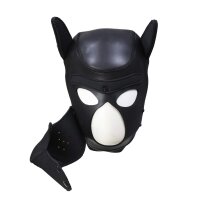 Kinky Puppy PUPPY Neoprene Hood Black