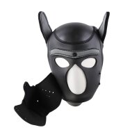 Kinky PUPPY Grey Neoprene balaclava