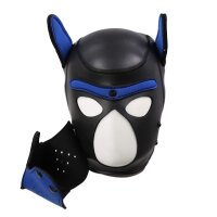Kinky Puppy Neoprene Puppy Hoods BLUE