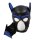 Kinky Puppy Neoprene Puppy Hoods BLUE