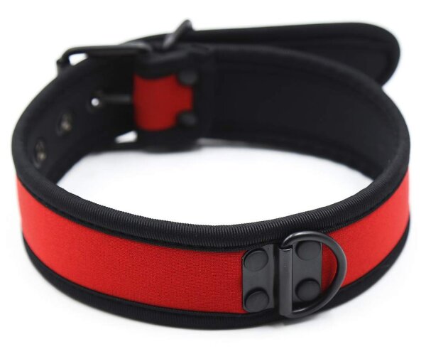 Kinky Puppy Necklace PUPPY Neoprene Red